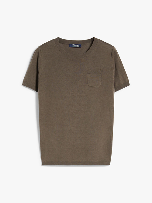 ピュア ウール Tシャツ 詳細画像 エクリュ 5