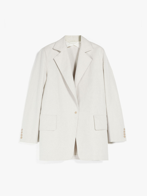 コットン リネン キャンバス ジャケット コート 詳細画像 サンド 5