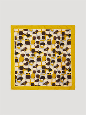 ピュア シルク スカーフ