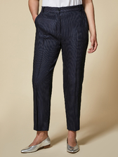 リネン ストライプ パンツ (※ブランド独自サイズ)