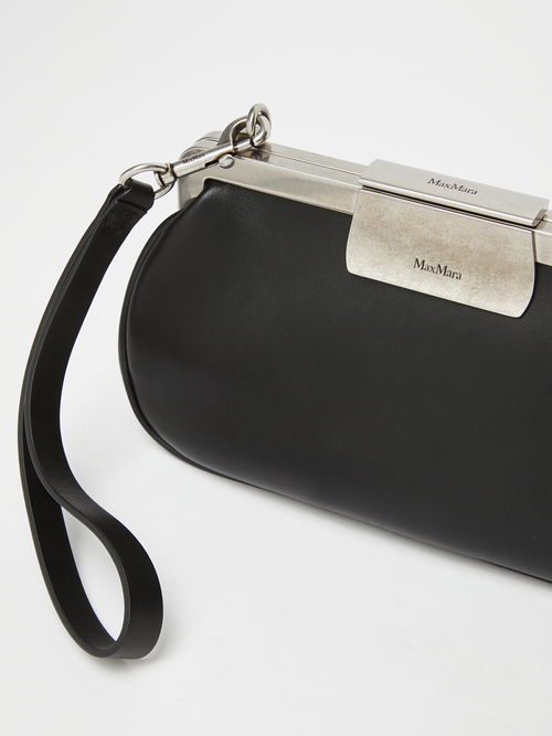 カーフレザー スモール クラッチ 詳細画像 ブラック 4