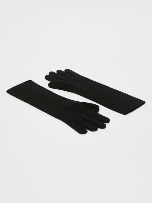 ピュア カシミヤ  グローブ 詳細画像 ブラック 3