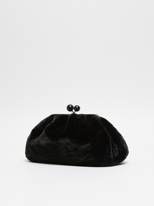 ミディアム ファーリー ファブリック パスティチーノ バッグ 詳細画像 ブラック 2