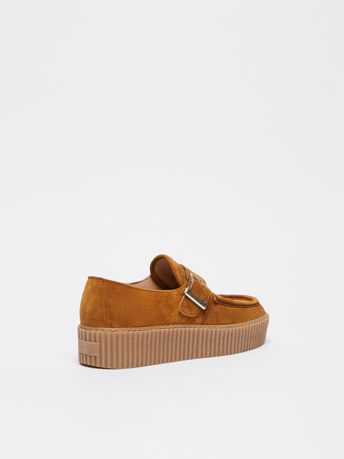 ソリット レザー モカシン  詳細画像 タバコブラウン 3