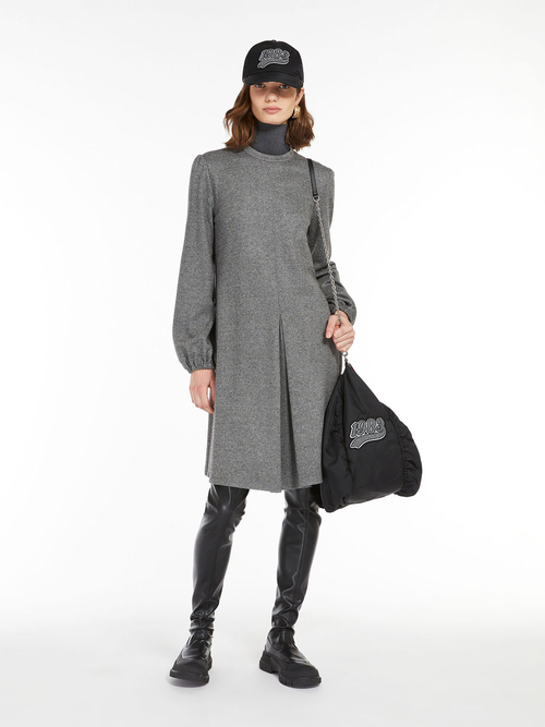 ジャージー ジャカード ショート ドレス 詳細画像 ミディアムグレー 3