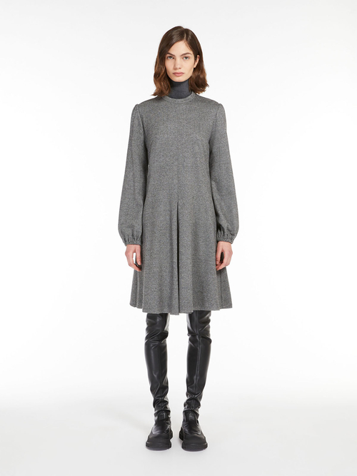 ジャージー ジャカード ショート ドレス