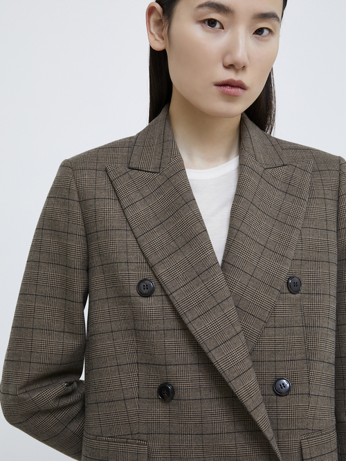  ライトウェイト フランネル ブレザー 詳細画像 グレー 3