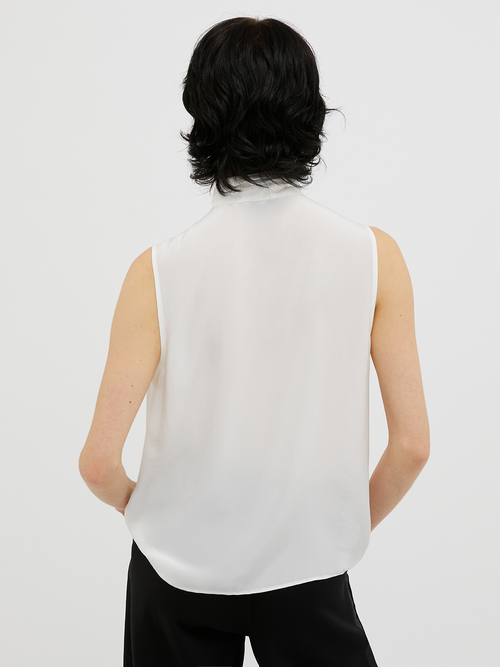  クレープデシン トップス 詳細画像 ネイビー 2