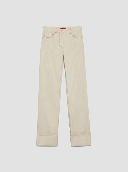  コットン ドリル パンツ 詳細画像 クリーム 4