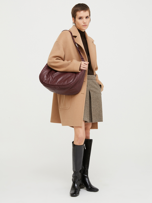  フランネル ニット ドッキングドレス 詳細画像 ブラウン 6