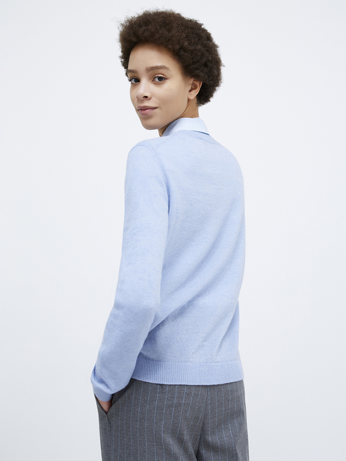  ウール アルパカ ブレンド ニット 詳細画像 ブラック 2