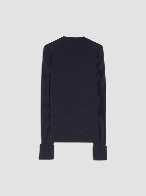  ウール ブレンド リブ ニット 詳細画像 キャメル 7