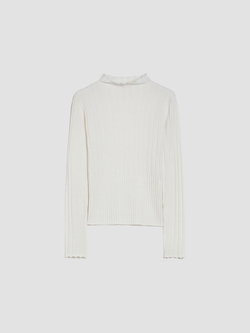  ライトウェイト ウール ブレンド セーター 詳細画像 ミルク 4