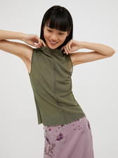  テクニカル チュール トップ