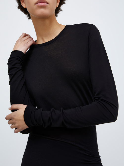  リヨセル ウール Tシャツ 詳細画像 ホワイト 6