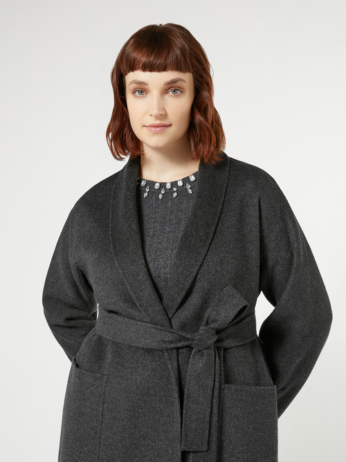 ウール ロング コート(※ブランド独自サイズ) 詳細画像 ダークグレー 3