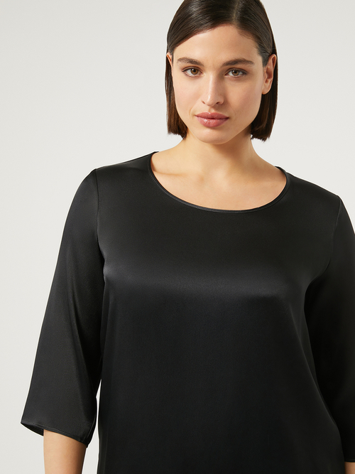 シルク トップス (※ブランド独自サイズ) 詳細画像 ネイビー 3