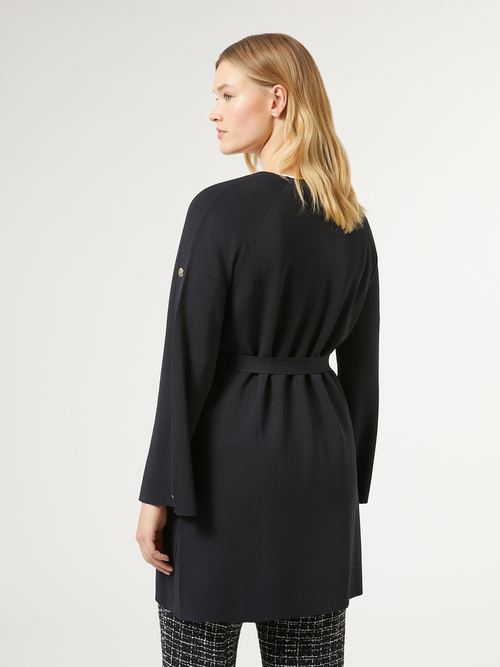 ビスコース ロング カーディガン(※ブランド独自サイズ) 詳細画像 ネイビー 2