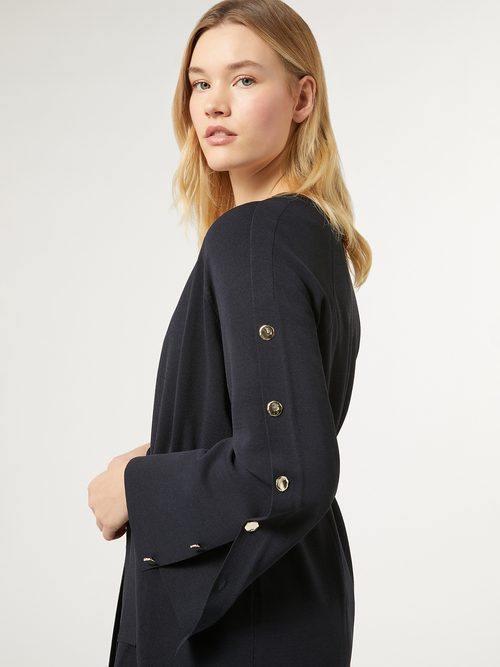 ビスコース ロング カーディガン(※ブランド独自サイズ) 詳細画像 ネイビー 3