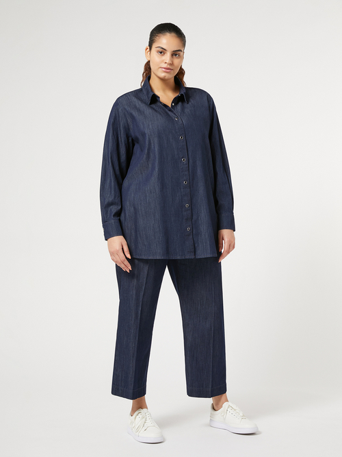 ピュア コットン デニム パンツ (※ブランド独自サイズ) 詳細画像 ブラック 5