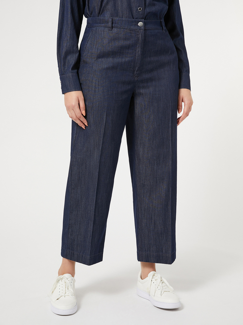 ピュア コットン デニム パンツ (※ブランド独自サイズ)