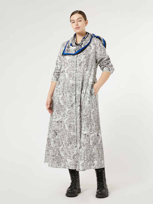 ピュア コットン プリント ドレス(※ブランド独自サイズ) 詳細画像 オフホワイト 5