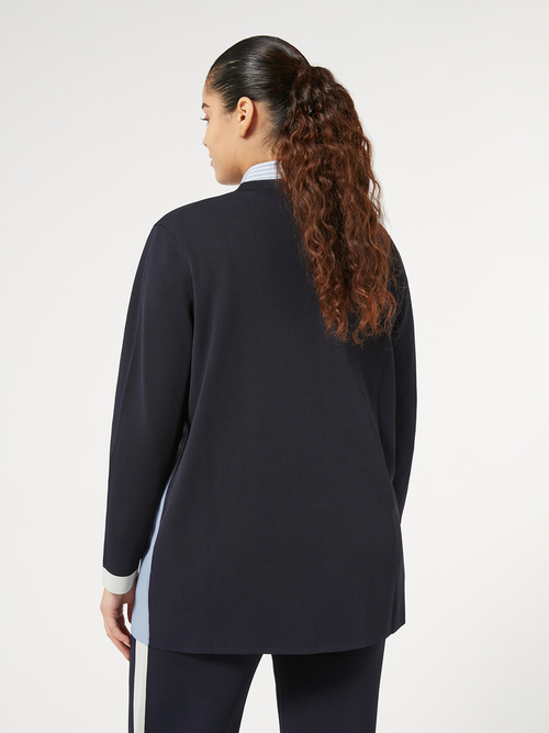 Vネック カーディガン(※ブランド独自サイズ) 詳細画像 ミッドナイトブルー 2