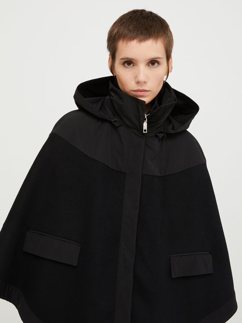  ウール ブレンド ケープ コート 詳細画像 ベージュ 7