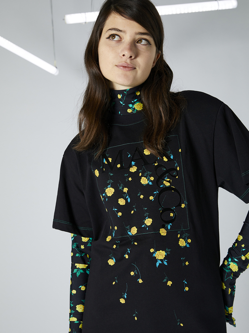  ロゴ Tシャツ MAi. with Richard Quinn 詳細画像 ブラック 3