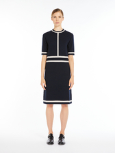 ウール カシミヤ ドレス