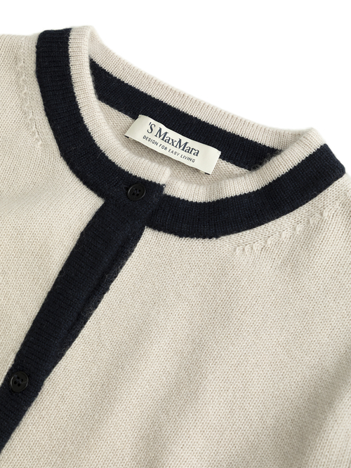 ウール カシミヤ カーディガン 詳細画像 ウルトラマリン 6