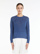 ピュア リネン ヤーン セーター