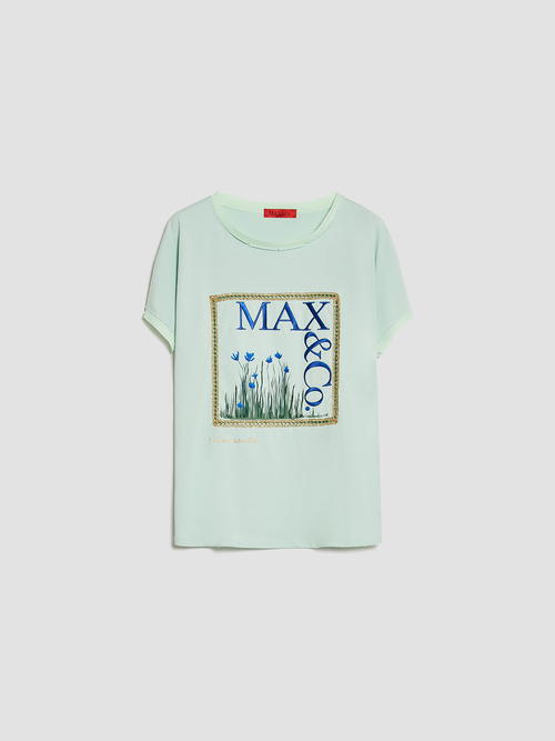 ロゴ エンブロイダリー Tシャツ 詳細画像 イエロー 10