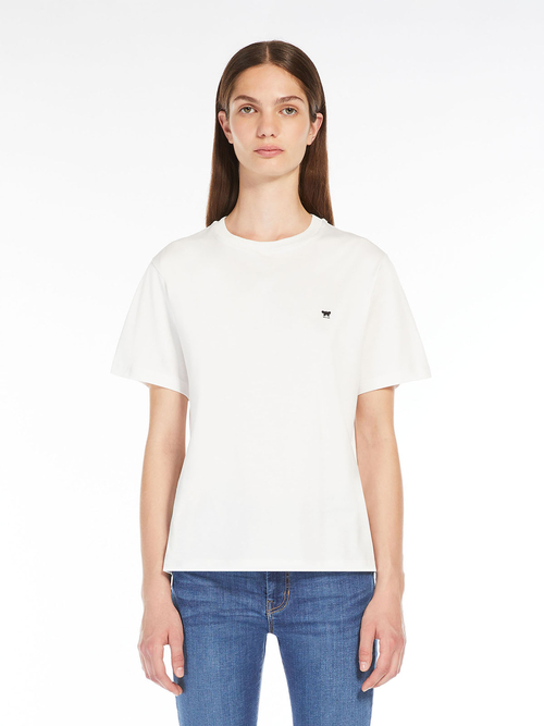 コットン ジャージー Tシャツ 詳細画像 ホワイト 1