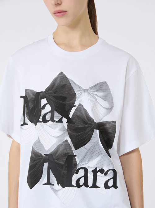 コットン プリント Tシャツ 詳細画像 ホワイト 3