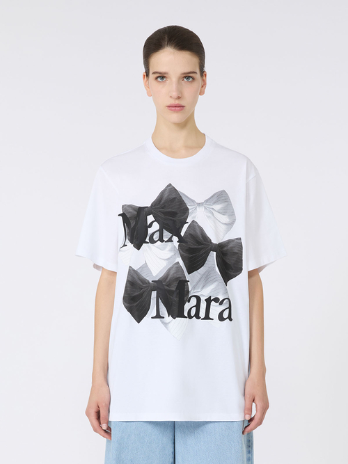 コットン プリント Tシャツ