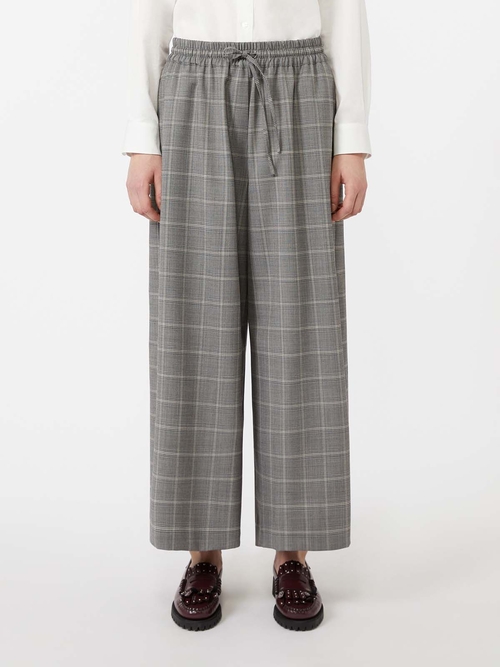 ウール ツイル ストレッチ パンツ 詳細画像 ミディアムグレイ 1