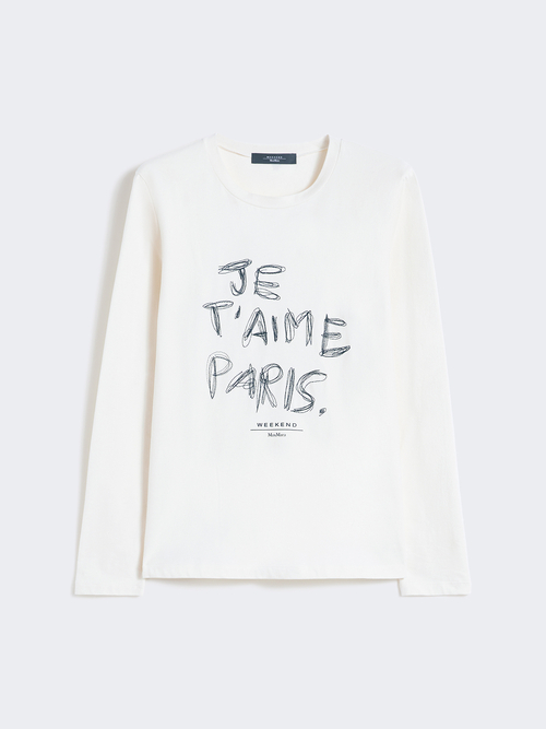 コットン ジャージー Tシャツ 詳細画像 エクリュ 4