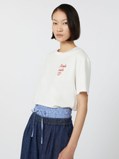 コットン プリント Tシャツ