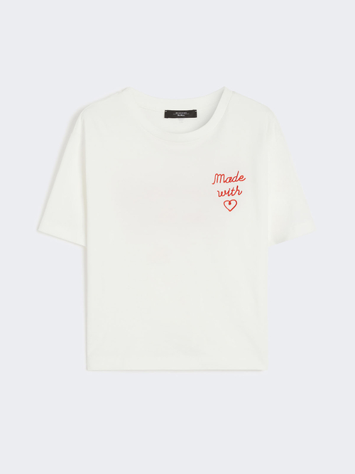 コットン プリント Tシャツ 詳細画像 ホワイト 5