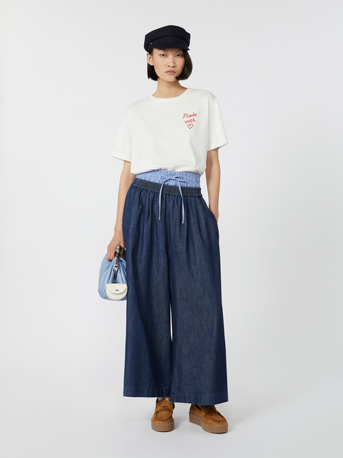 コットン プリント Tシャツ 詳細画像 ホワイト 6