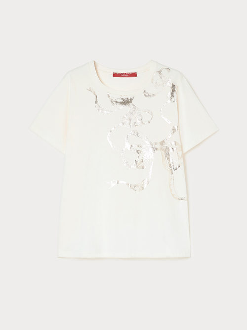 コットン プリント Tシャツ(※ブランド独自サイズ) 詳細画像 ミルク 3