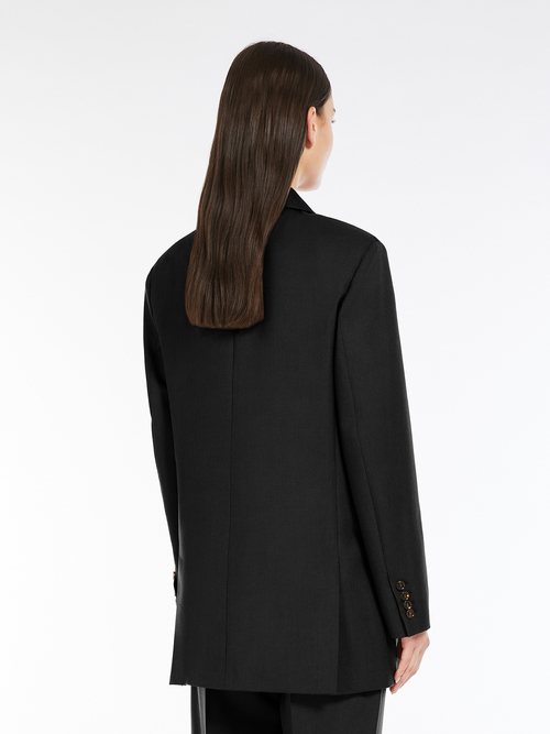 ウール モヘヤ シルク ジャケット 詳細画像 ブラック 2