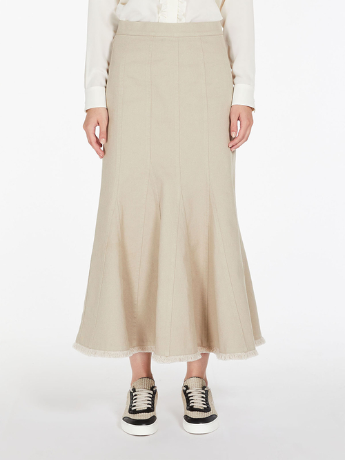 ピュア コットン マーメイド スカート