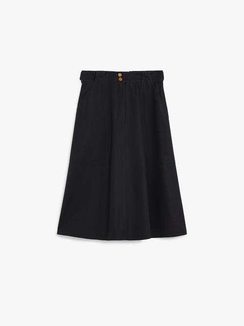 ピュア コットン ツイル スカート 詳細画像 ウルトラマリン 5