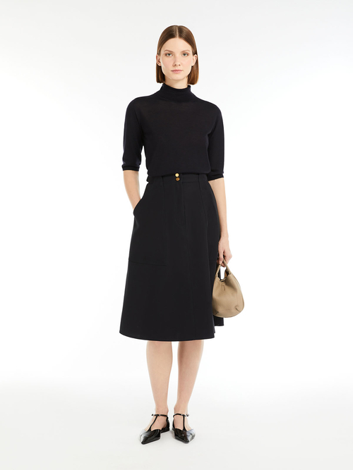 ピュア コットン ツイル スカート 詳細画像 ウルトラマリン 6