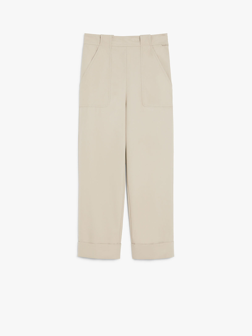 ピュア コットン ツイル パンツ 詳細画像 サンド 4