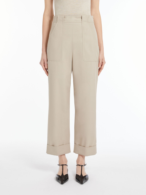 ピュア コットン ツイル パンツ