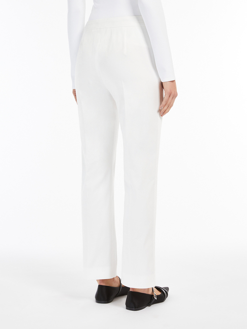 コットン サテン パンツ 詳細画像 ブラック 5