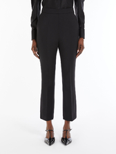 ヴァージンウール ダブルクロス パンツ